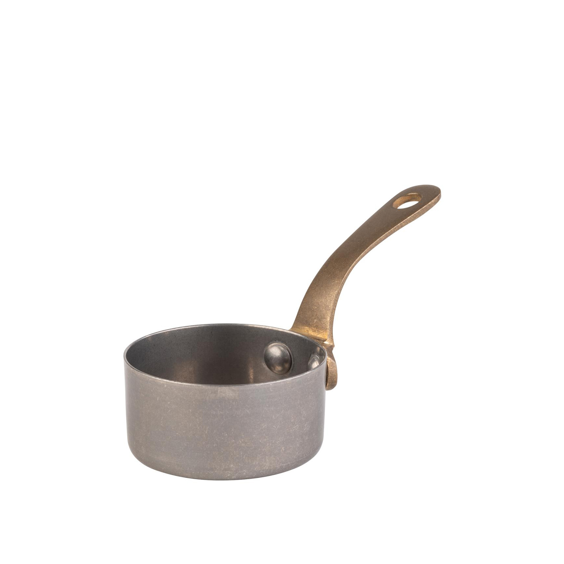 Caçarola Servir Inox Antique Redondo