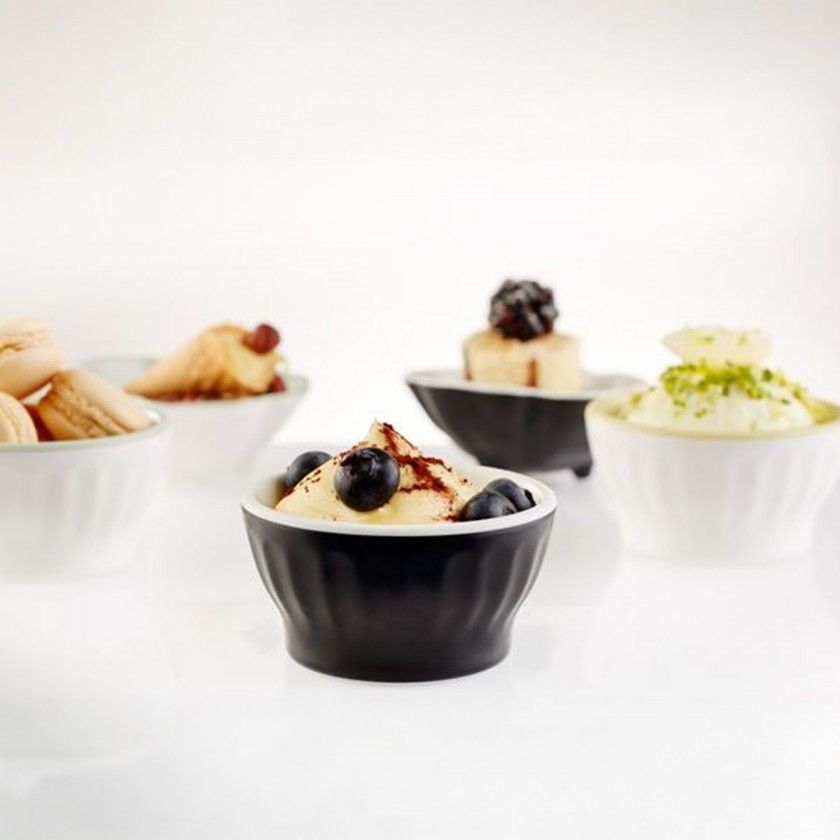 Taça Melamina Halftone Redondo 100ml 8X4cm Taça Melamina Halftone Redondo 100ml 8X4cm