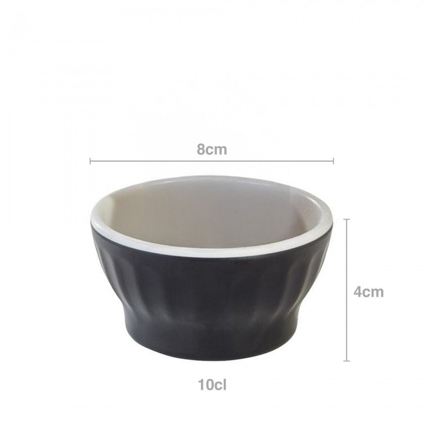 Ta�a Melamina Halftone Redondo 100ml 8X4cm