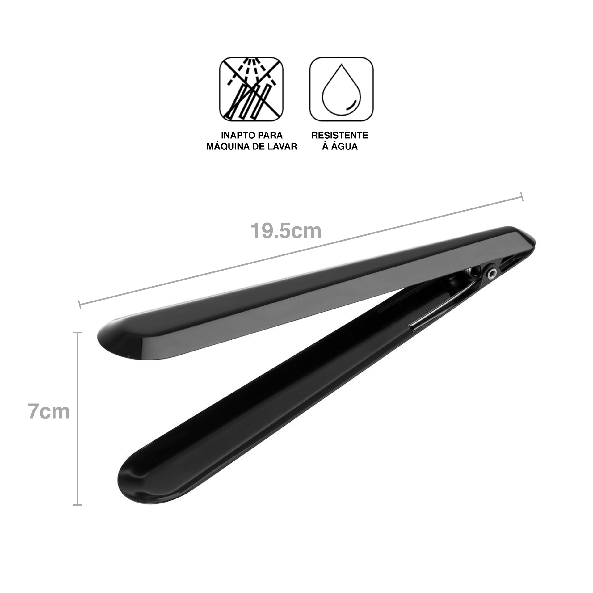 Pinça Universal Preto 19.5cm