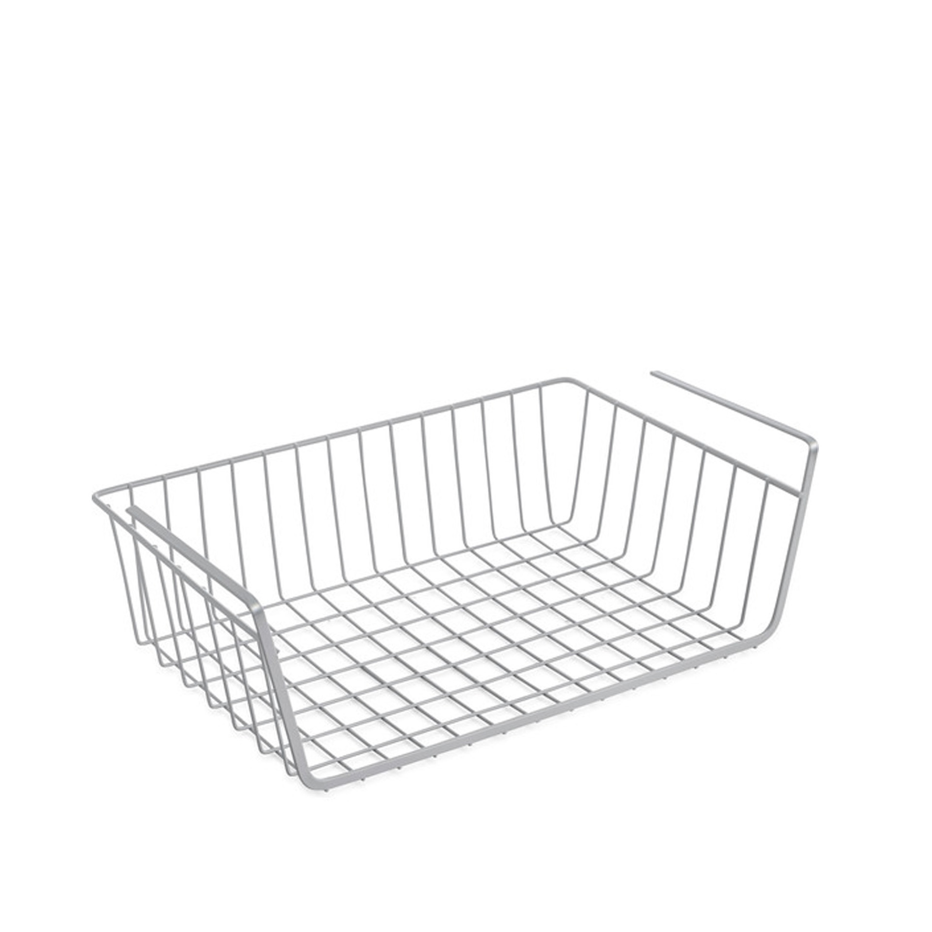 Cesto para Estante Cozinha 40.5X25.5X14cm Cinzento