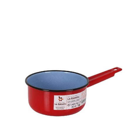 Caçarola Esmalte com Cabo Vermelho 14X7cm - Image product