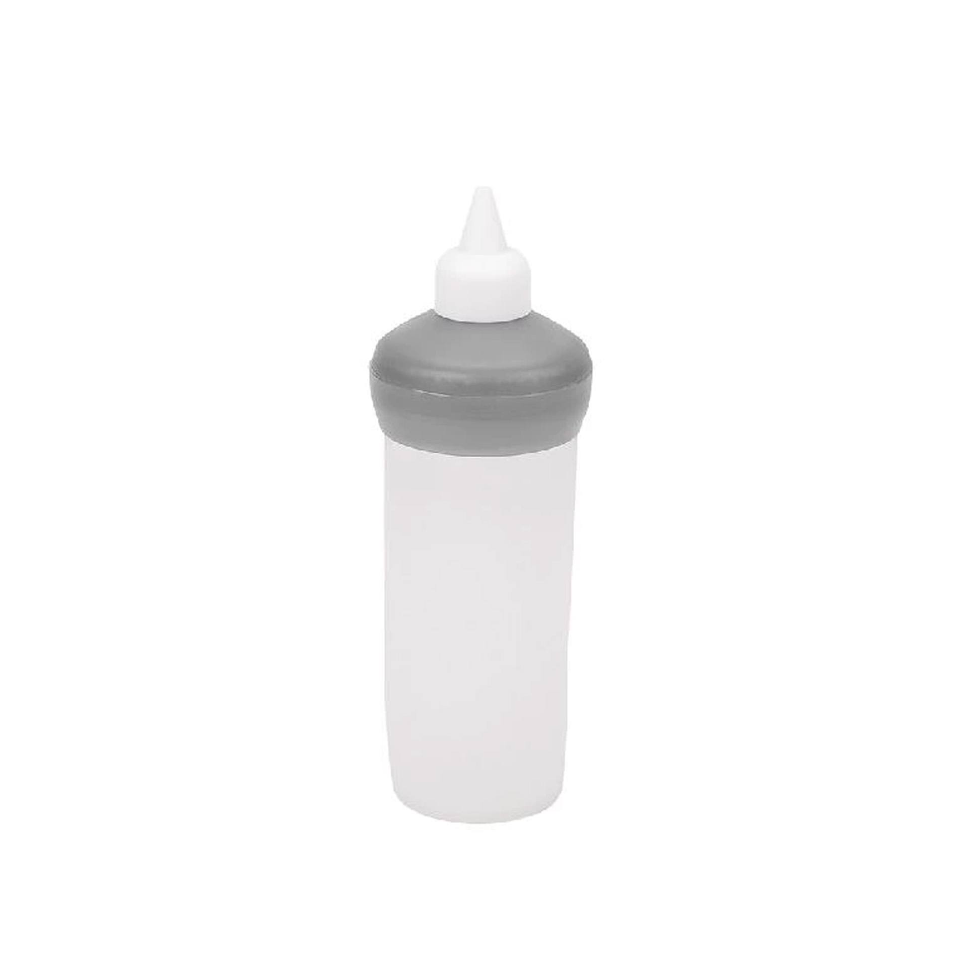 Frasco Pastelaria Silicone 4 Boquilhas 10X7cm