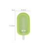 Molde Silicone 1 Gelado 11.5X6.5X3cm Molde Silicone 1 Gelado 11.5X6.5X3cm