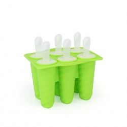 Molde Silicone 6 Gelados Espiral 15X12X10.5cm