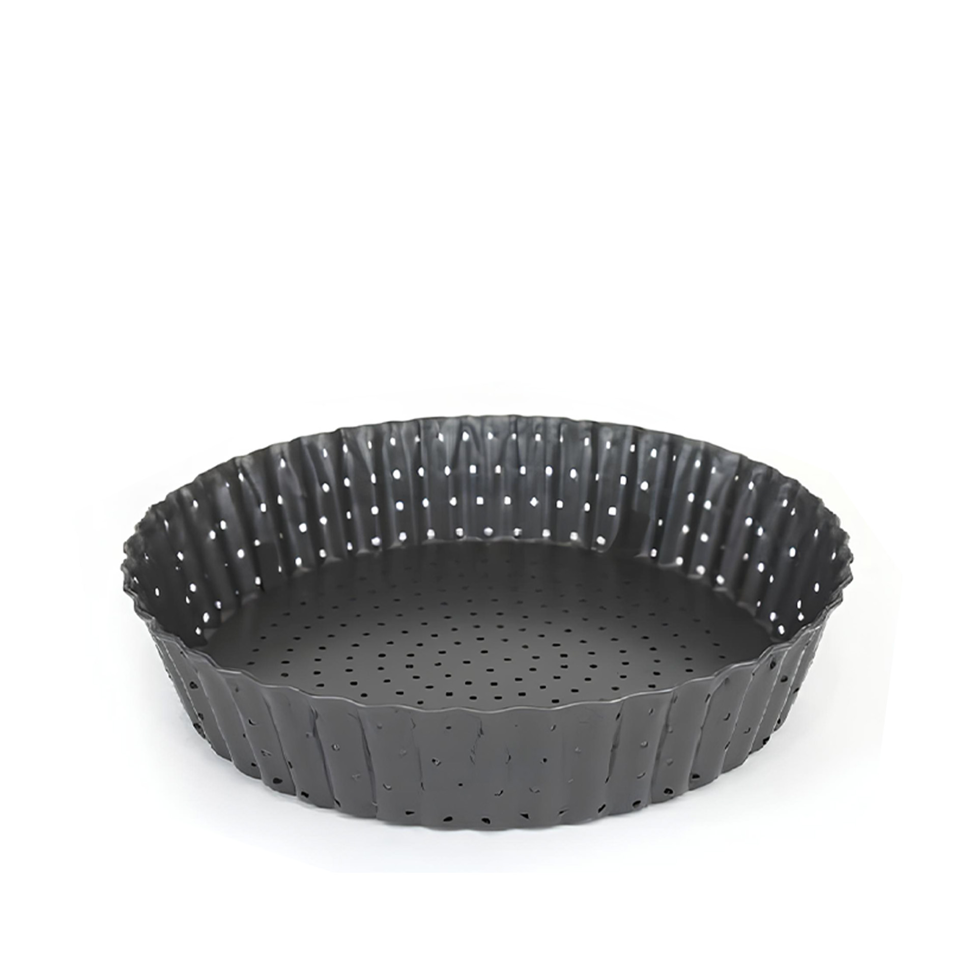 Forma Tarte Desmontável Perfurada Redonda 24X5cm