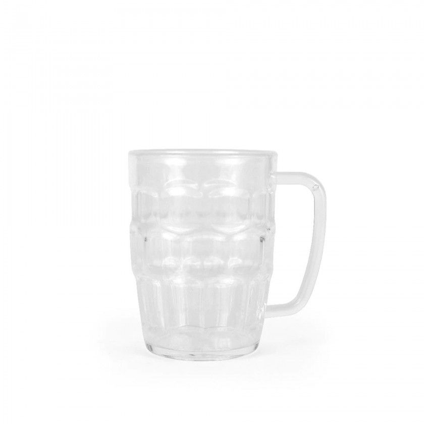 Caneca Cerveja Poliestireno 600ml Pack 6