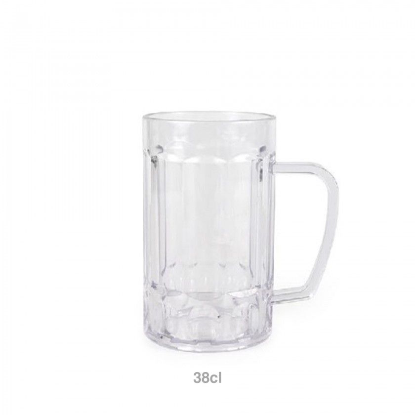 Jarro Cerveja Poliestireno 380ml Pack 6 Jarro Cerveja Poliestireno 380ml Pack 6