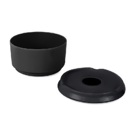 Cinzeiro Água Melanina Preto 9cm - Image product