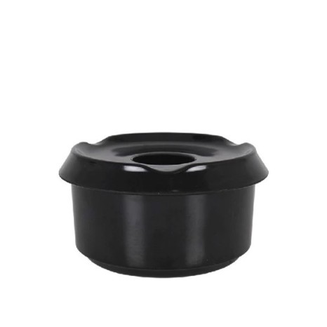 Cinzeiro Água Melanina Preto 9cm - Image product