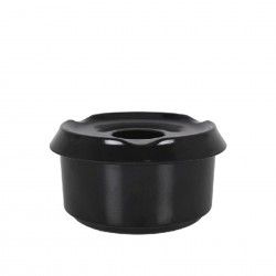 Cinzeiro gua Melanina Preto 9cm