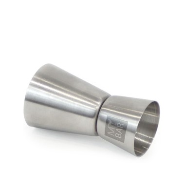 Medidor Duplo Inox 15/30ml 7cm