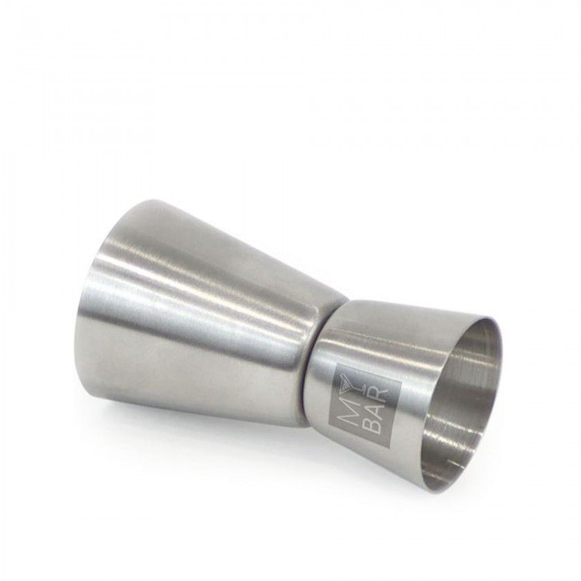 Medidor Duplo Inox 15/30ml 7cm Medidor Duplo Inox 15/30ml 7cm