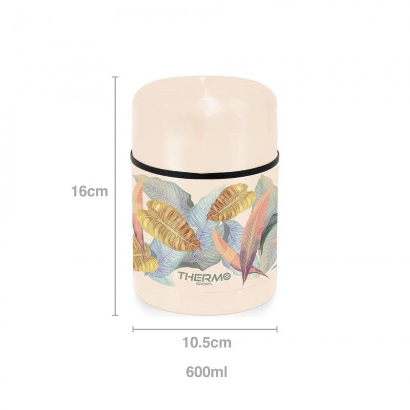 Termo Sólidos Thermosport Decorada 600ml 10.5X16cm Termo Sólidos Thermosport Decorada 600ml 10.5X16cm