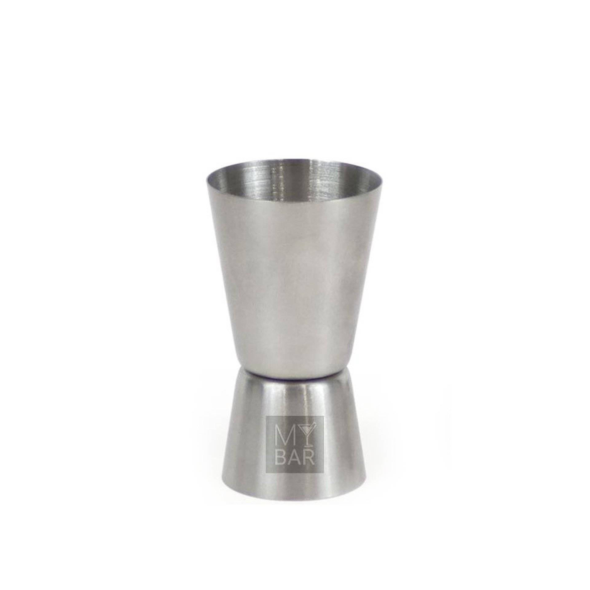 Medidor Duplo Inox 15/30ml 7cm