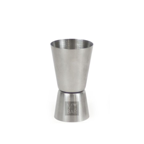 Medidor Duplo Inox 15/30ml 7cm - Image product