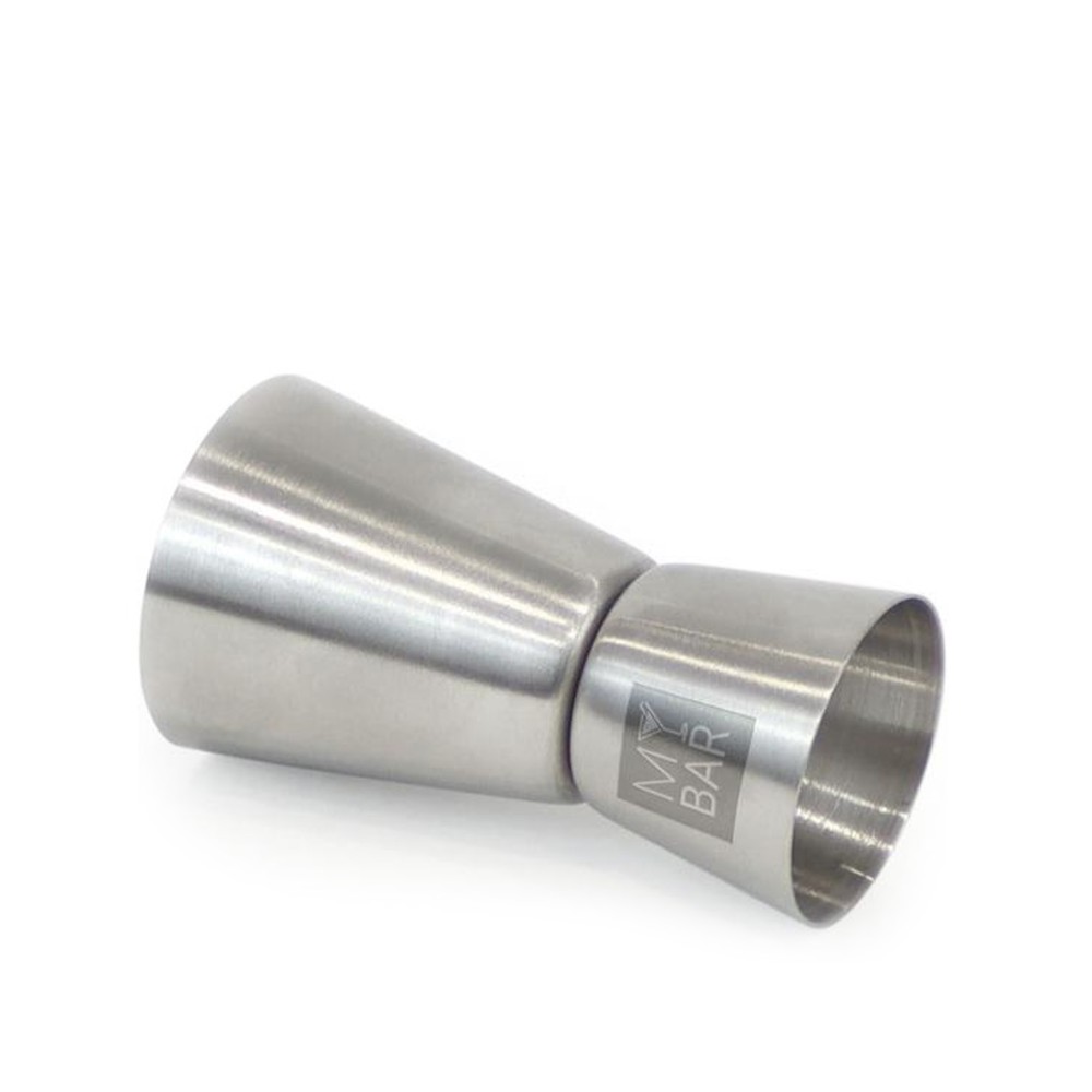 Medidor Duplo Inox 15/30ml 7cm