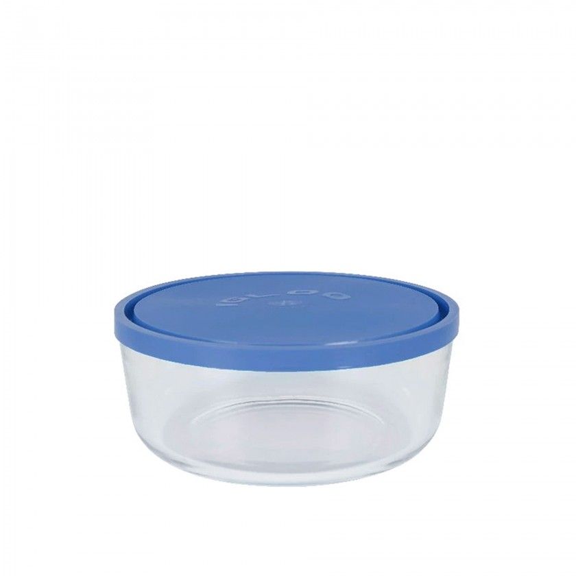 Caixa Hermtica Vidro Igloo Redondo 800ml 15X6cm