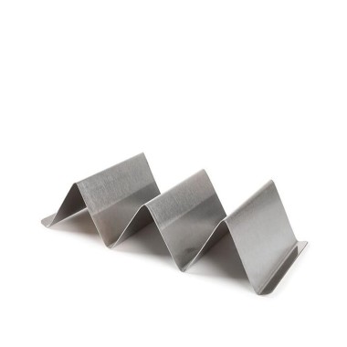 Suporte Inox para 3 Tacos 20X10X5cm
