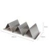 Suporte Inox para 3 Tacos 20X10X5cm