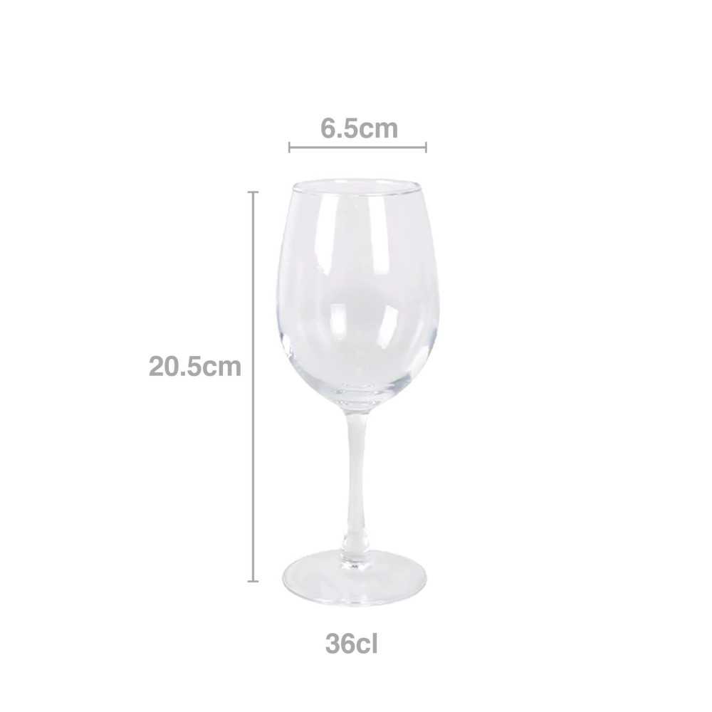 Copo com Pé Tempo Vinho Pack 6