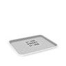 Bandeja Melamina Brilho 27X21cm Bandeja Melamina Brilho 27X21cm