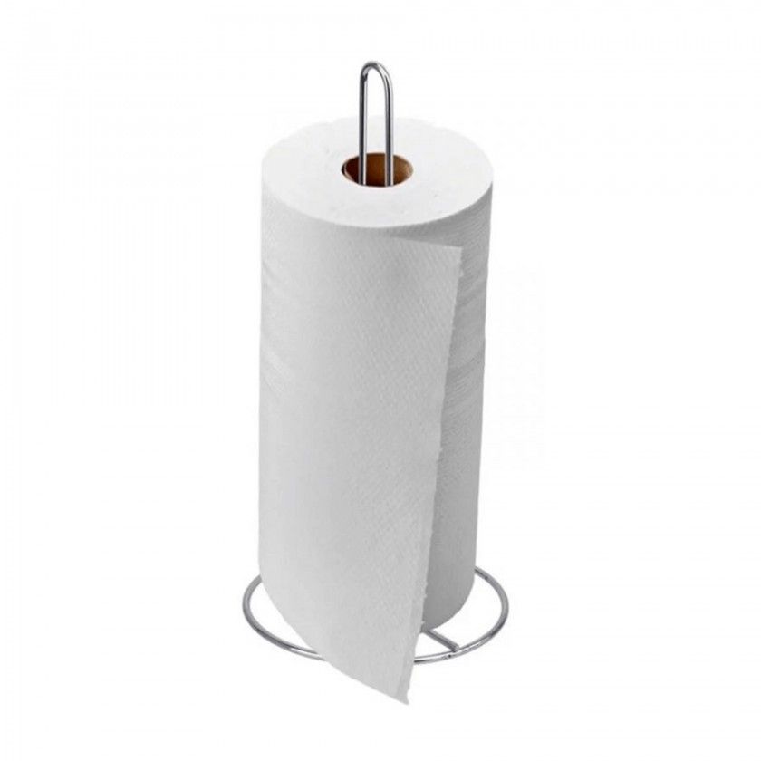 Porta Rolos Cozinha Metal 12X32cm Cinzento Porta Rolos Cozinha Metal 12X32cm Cinzento