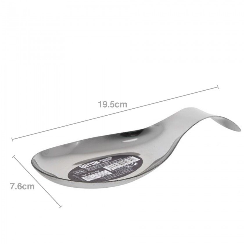 Pousa Colheres Inox Light 19.5X7.6cm Pousa Colheres Inox Light 19.5X7.6cm