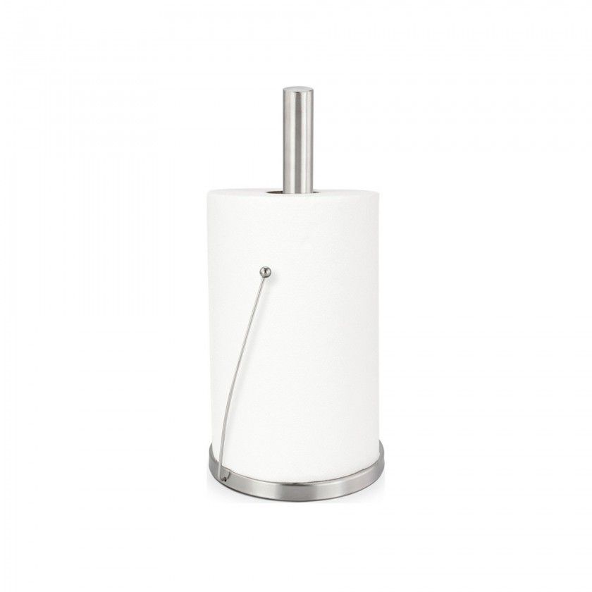 Porta Rolo Cozinha Inox com Fixador 15X33cm Porta Rolo Cozinha Inox com Fixador 15X33cm