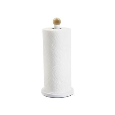 Porta Rolos Cozinha Retro 15X34cm Branco