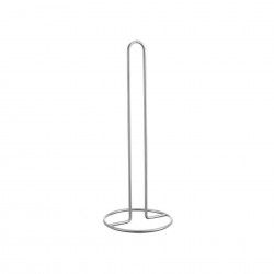 Porta Rolos Cozinha Metal 12X32cm Cinzento