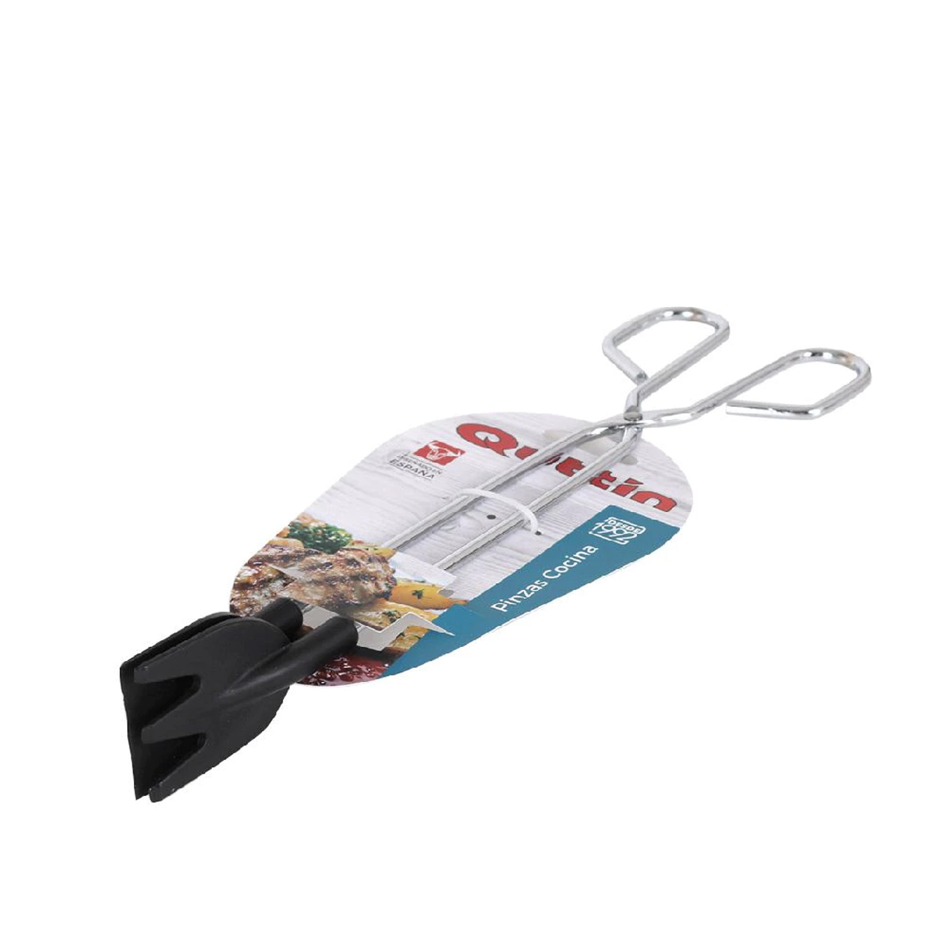 Pinça Cozinha Inox Quttin 30cm