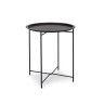 Mesa Apoio Metal Redonda 46.8X50cm Mesa Apoio Metal Redonda 46.8X50cm