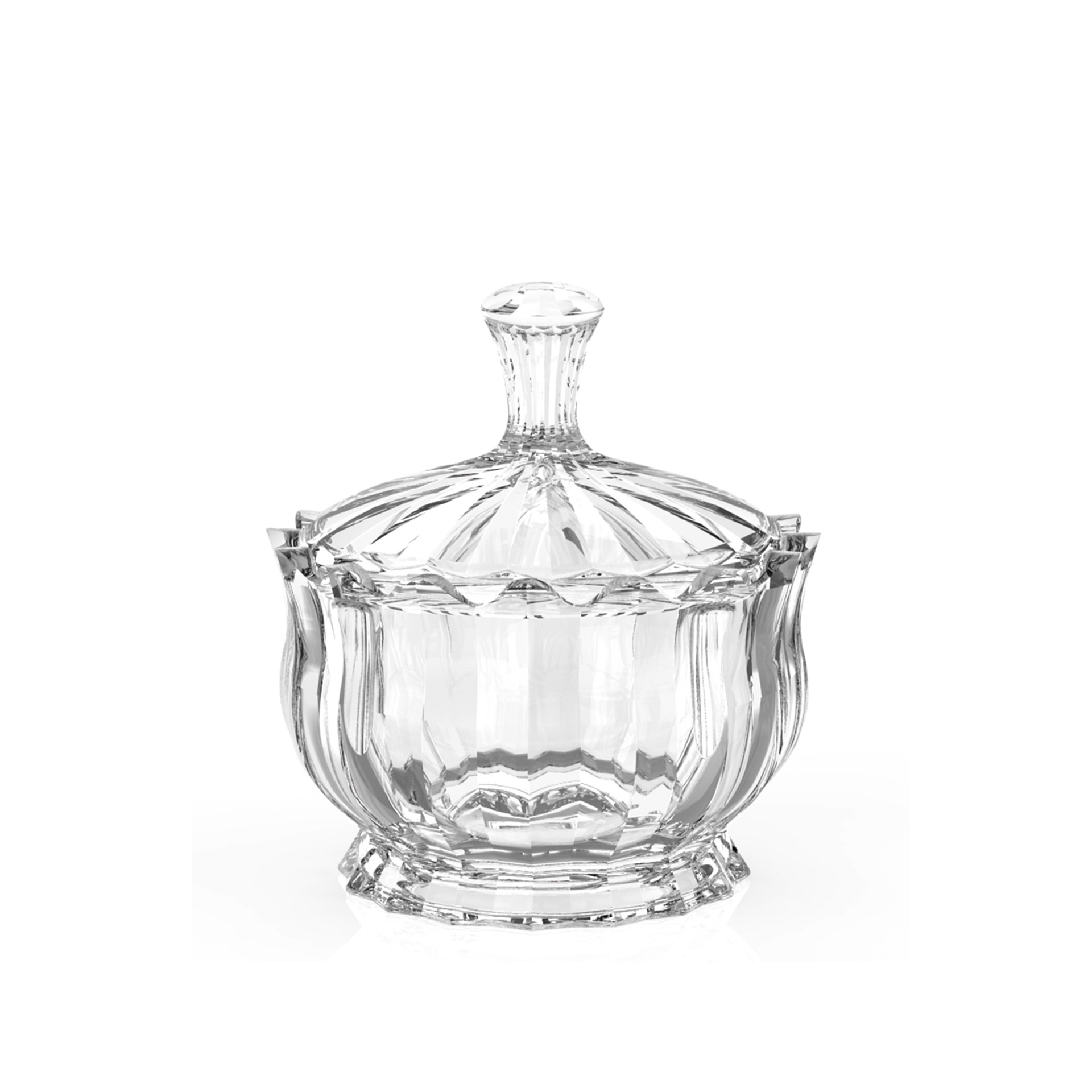 Bomboneira Vidro Mónaco Redonda 11cm