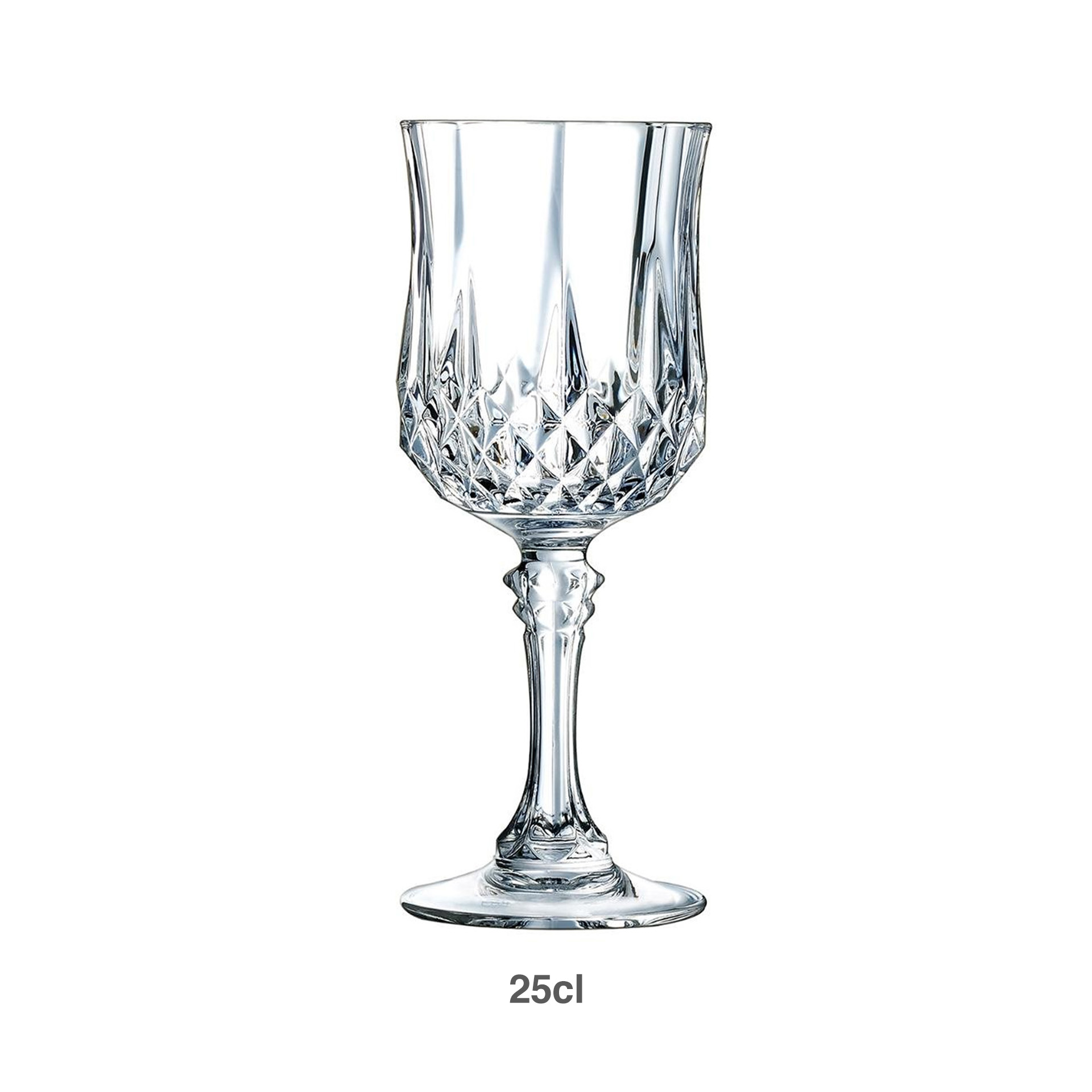 Copo com Pé Longchamp 25cl Pack 6