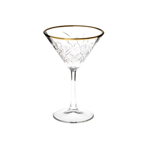 Copo Cocktail Timeless Golden Touch 230ml 11.6X17.2cm Pack 4 - Image product