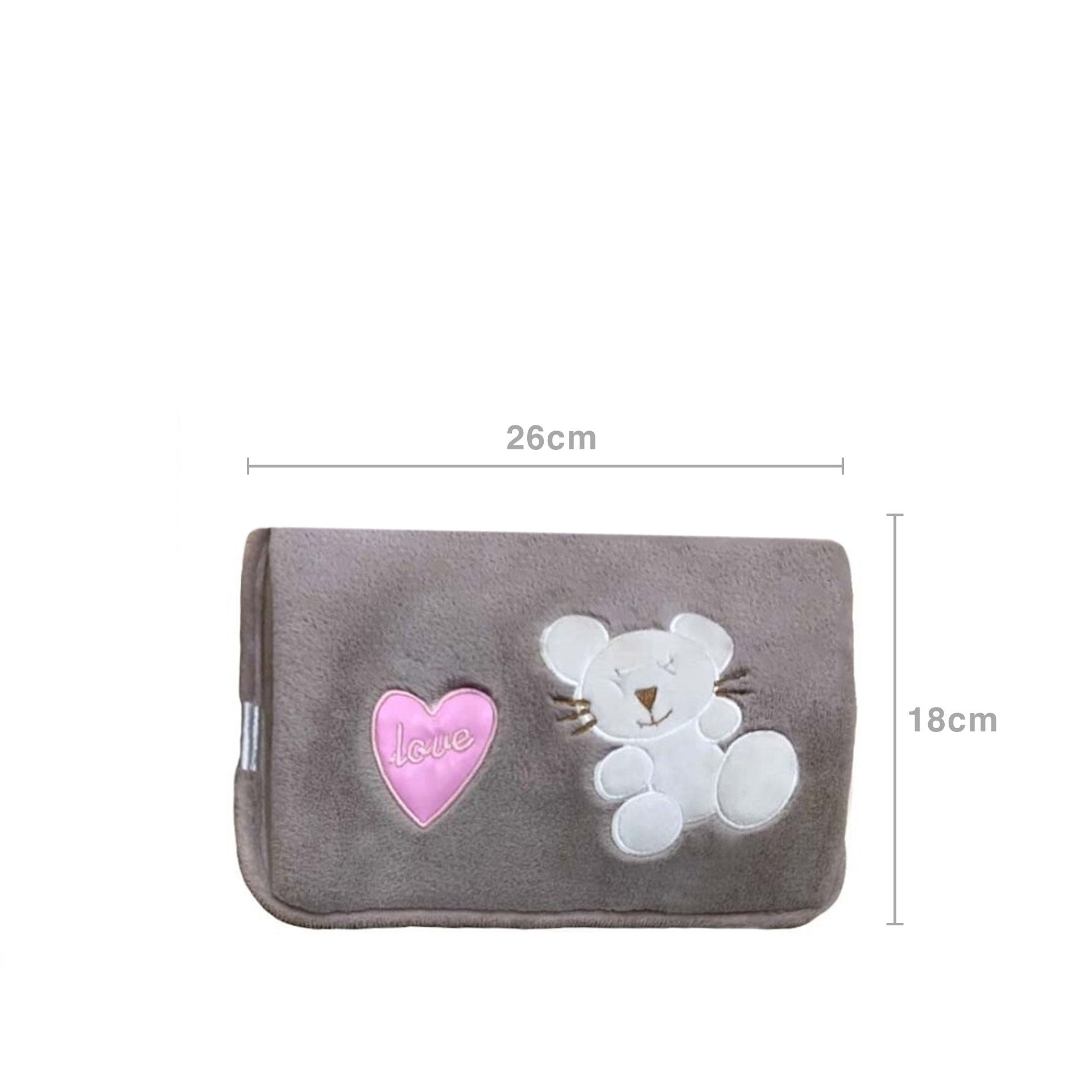 Saco Água Quente Elétrico Love 26X18cm