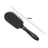 Escova Cabelo Retangular Preto 23cm Escova Cabelo Retangular Preto 23cm