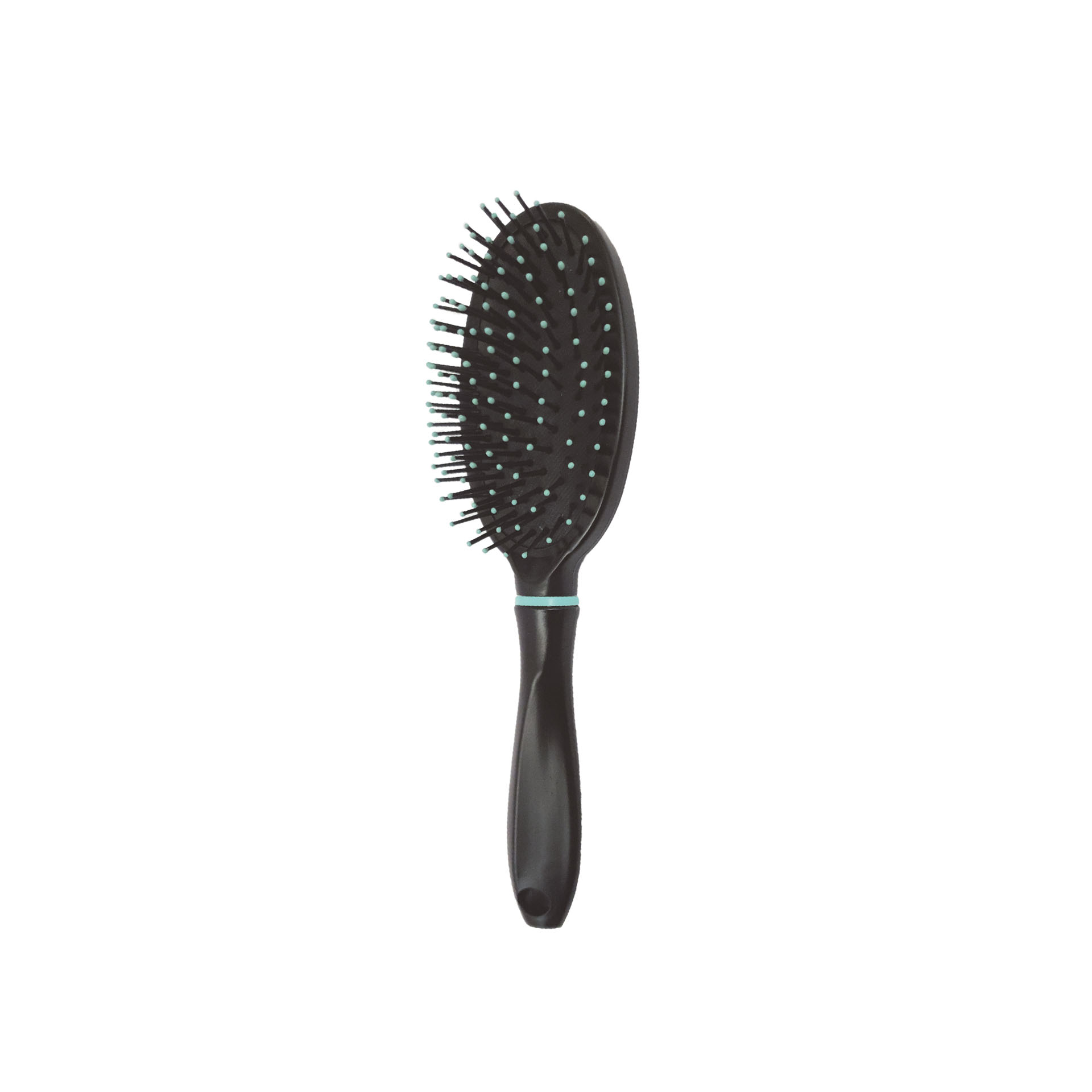 Escova Cabelo Oval Preto 23cm