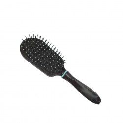 Escova Cabelo Retangular Preto 23cm
