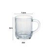 Caneca Vidro Redondo 250ml 7.2X9cm