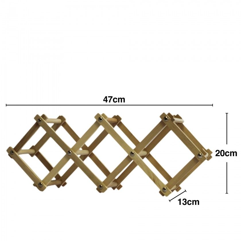 Garrafeira Dobrvel 5 Garrafas 24.5X13X6cm