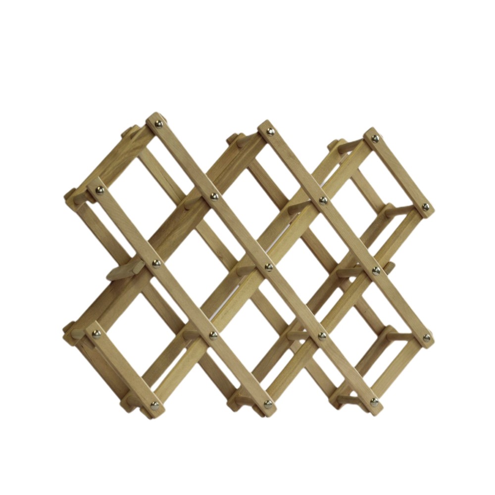 Garrafeira Dobrável 10 Garrafas 50X13.5X9cm
