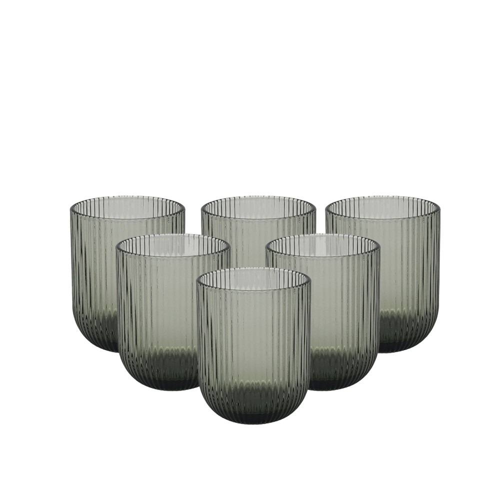 Copo sem P� Stripes 250ml 7.5X9.5cm Pack 6