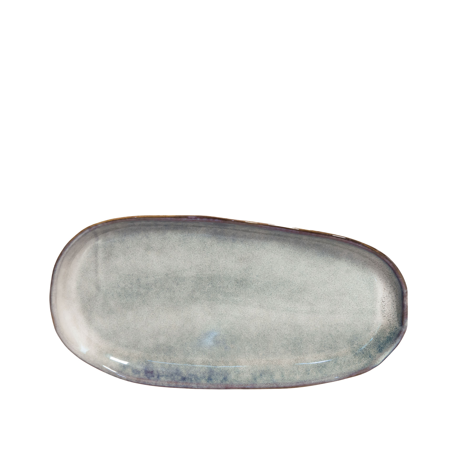 Travessa Cerâmica Oval 33X17cm