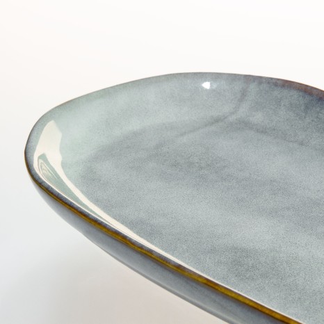 Travessa Cerâmica Oval 33X17cm - Image product