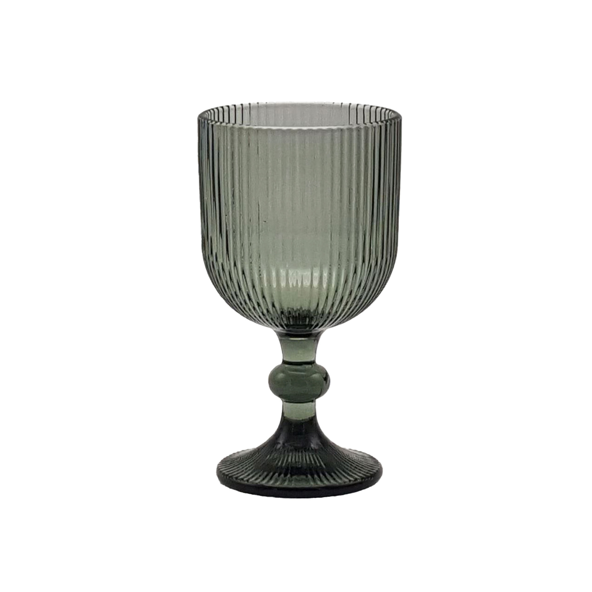 Copo com Pé Stripes 330ml 9X16.5cm Pack 6