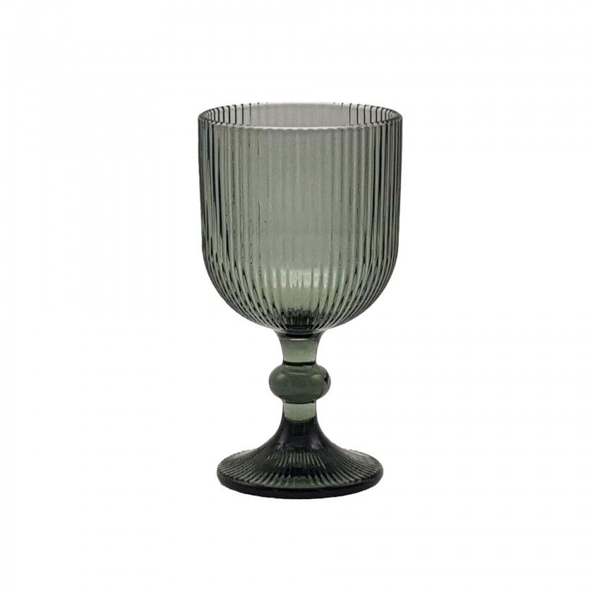 Copo com Pé Stripes 330ml 9X16.5cm Pack 6 Copo com Pé Stripes 330ml 9X16.5cm Pack 6