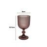 Copo com Pé Stripes 330ml 9X16.5cm Pack 6 Copo com Pé Stripes 330ml 9X16.5cm Pack 6