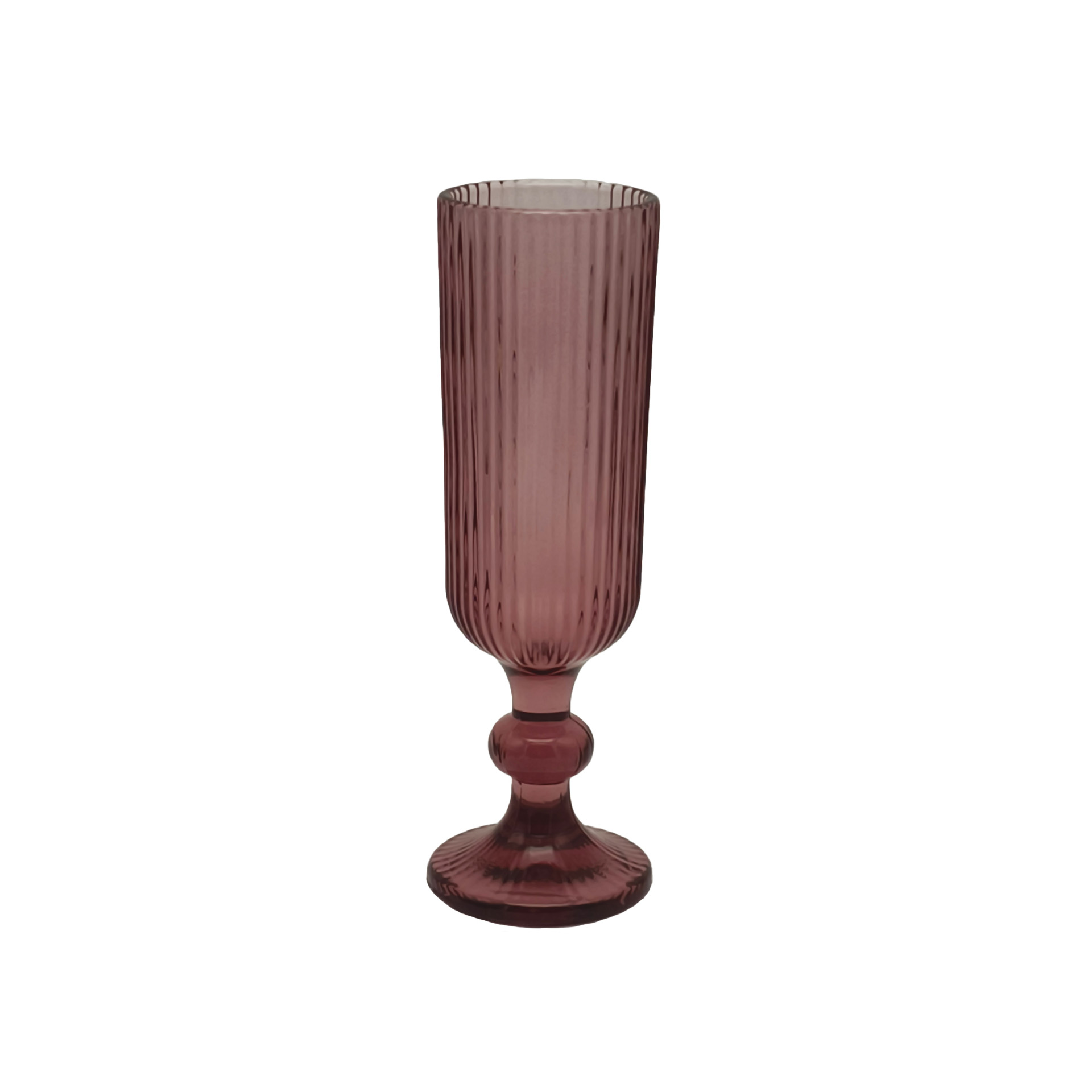 Copo Flute com Pé Stripes 150ml Pack 6